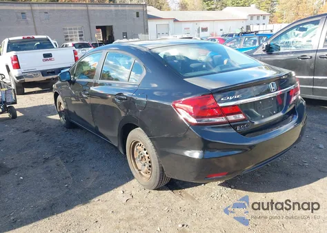 2014 Honda Civic Lx z USA, uszkodzony, nr VIN 2HGFB2F56EH534448